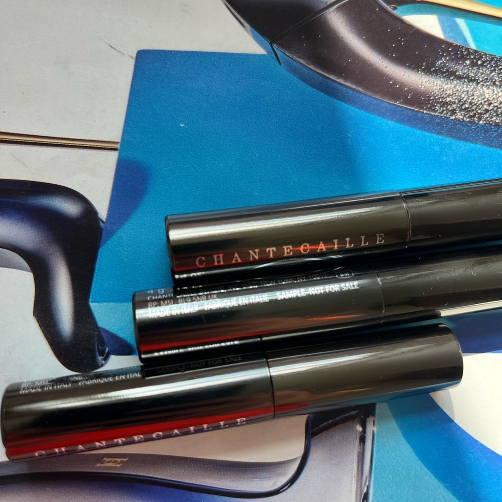 Chantecaille Faux Cils Longest Lash Mascara Black Lot of 3/ 0.14oz Boxed Travel